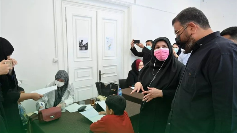 پایش سلامتی کودکان کار و کم بضاعت شمال تهران در روز پزشک