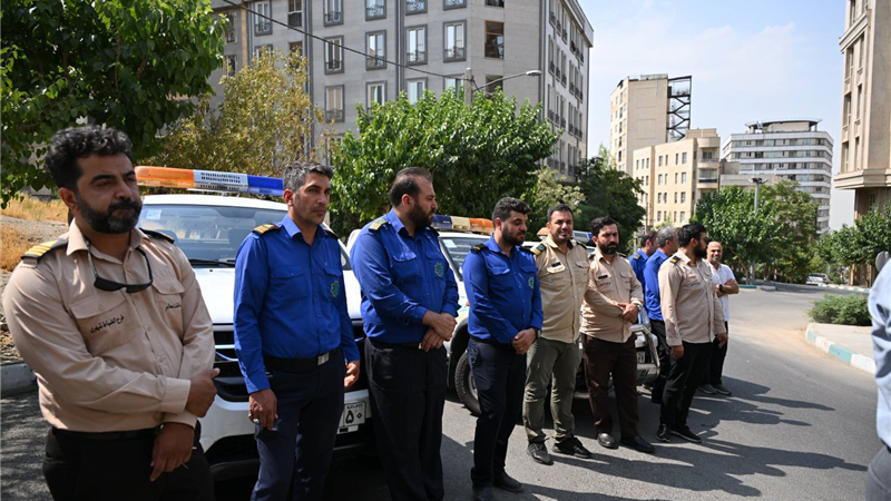 اجرای طرح ضربتی پایش و ارتقای امنیت در حریم منطقه یک تهران 