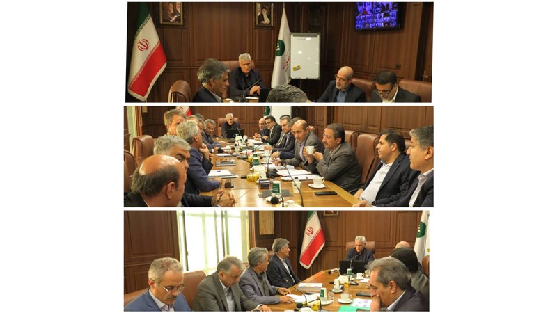 حضور دکتر شیری مدیر عامل پست بانک ایران در پنجمین جلسه ستاد مرکزی فروش ارز اربعین 