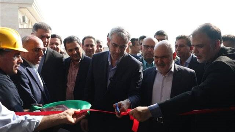 از شرکت فولاد پخش اهواز با تسهیلات بانک توسعه تعاون در هفته دولت بهره‌برداری شد
