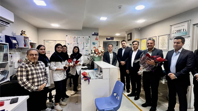 تجلیل بانک ایران زمین از کادر پرستاری بیمارستان های شیراز
