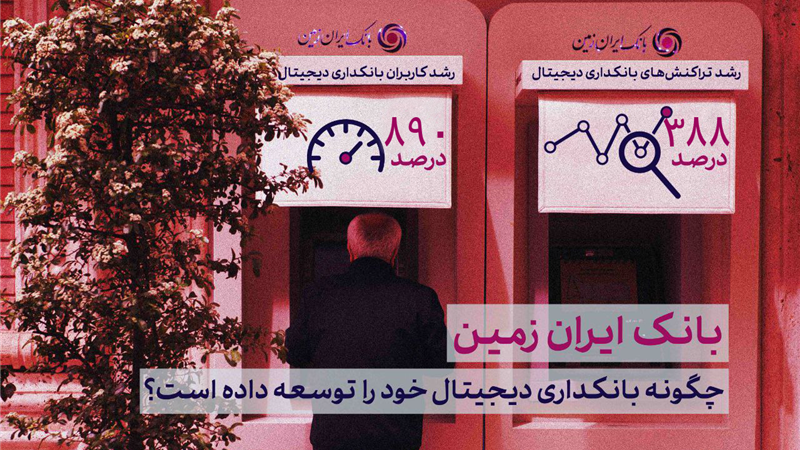 رشد چشمگیر کانال‌ های بانکداری مدرن بانک ایران زمین در شش‌ ماهه نخست سال 1404