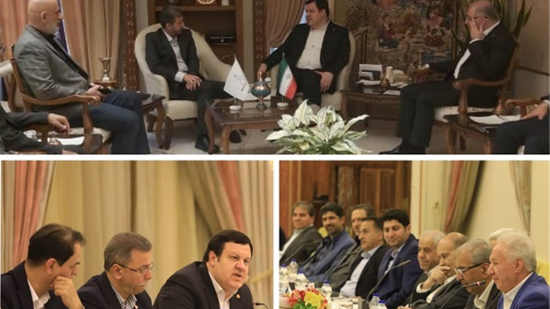 نشست های جداگانه مدیرعامل بانك ملت با استاندار و فعالان اقتصادی استان اصفهان