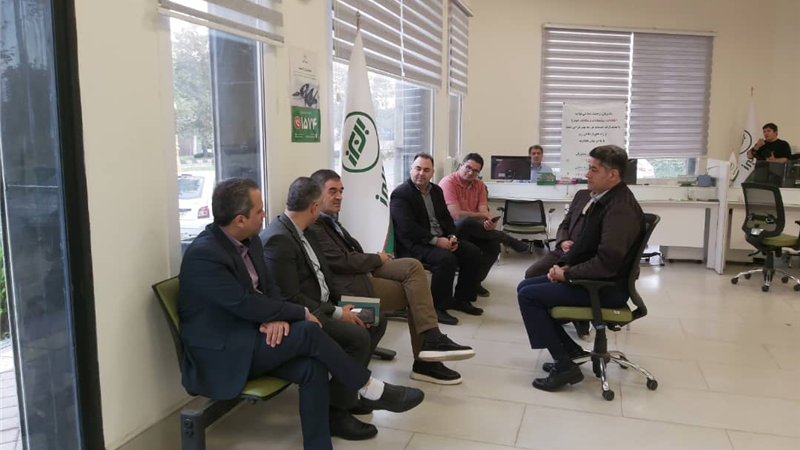 بازدید سرزده رئیس کل بیمه مرکزی از شعبه نوشهر بیمه البرز