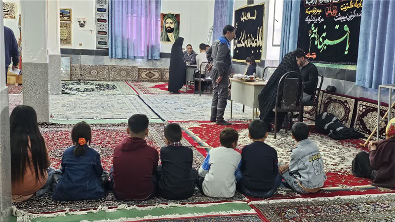 مرحله سوم خدمات درمانی رایگان مجتمع معدنی انگوران در روستای کپز برگزار شد