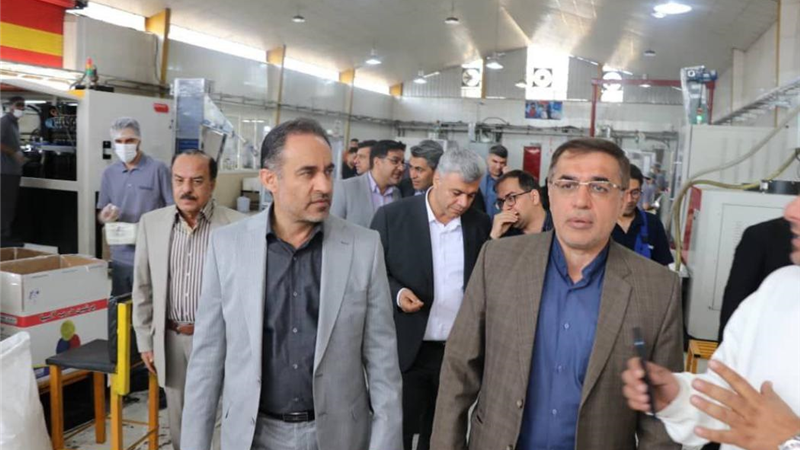 بازدید میدانی مسؤلان استانی از چندین واحد صنعتی در استان فارس