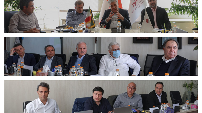 نشست تکمیلی مدیرعامل صبانور با پیمانکار پروژه ۵ میلیون تنی کنسانتره آهن گلالی برگزار شد