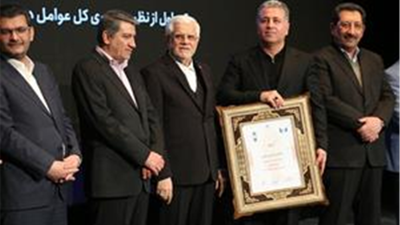   کسب رتبه نخست بهره‌وری کل عوامل در گروه فراورده های نفتی توسط پتروشیمی پارس