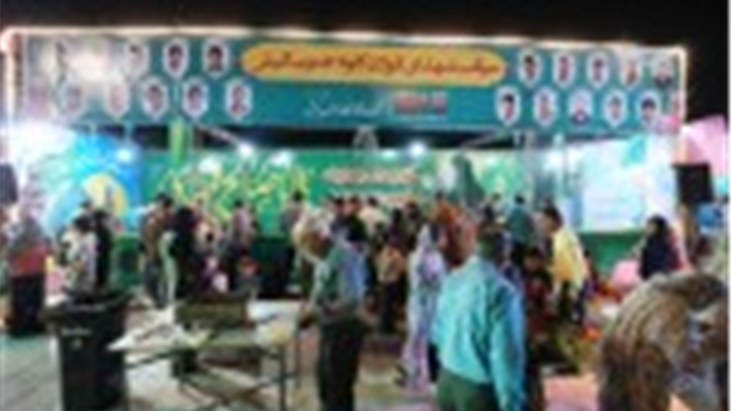 موکب شهدای فولاد کاوه جنوب کیش در بندرعباس برپا شد