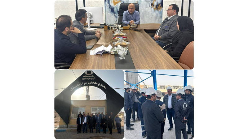 مدیران ایمپاسکو از مجتمع معدنی سرب نخلک بازدید کردند