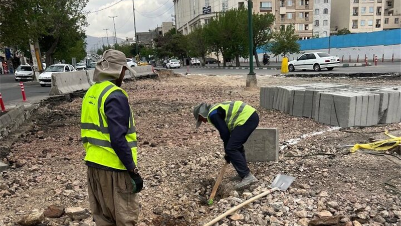 احداث نخستین میدان استهلاکی کشور در منطقه ۴/ مهار خودروهای فاقد کنترل سرعت در شمال شرق شهر