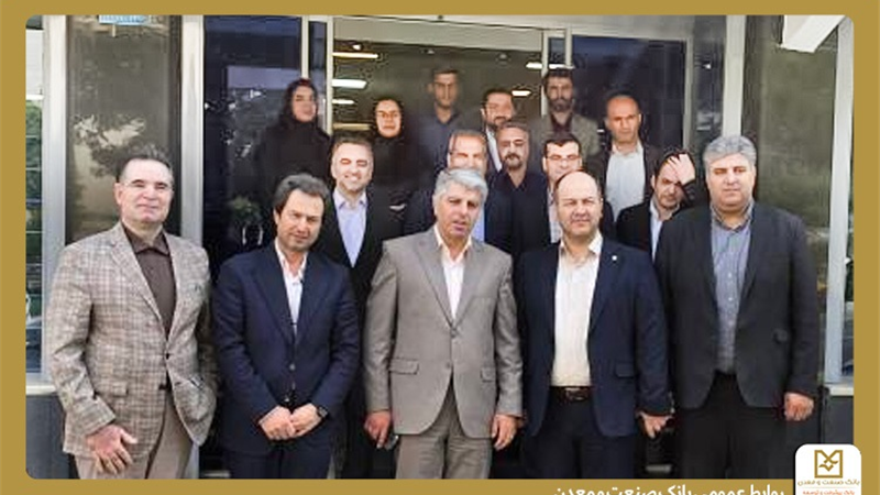 بازدید معاون مهندسی و پشتیبانی بانك صنعت و معدن از مدیریت‌های استانی گلستان و سمنان