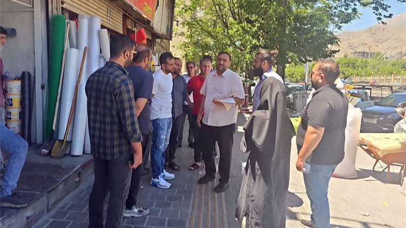 ضرب‌الاجل قاطع مدیریت شهری برای اصناف پرخطر دارای مزاحمت در منطقه یک تهران 