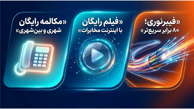 تعرفه آبونمان تلفن ثابت تغییر کرد / مکالمات ثابت به ثابت خانگی رایگان شد