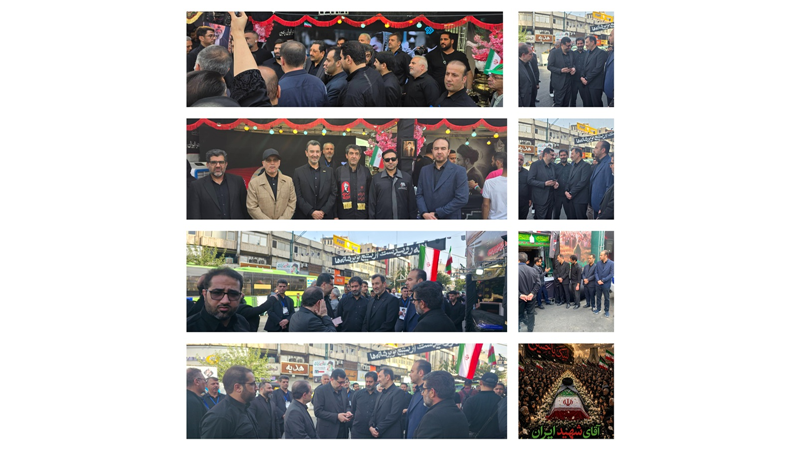 حضور مدیران ارشد معدن و صنایع معدنی ایران در مراسم بدرقه آقای شهید ایران