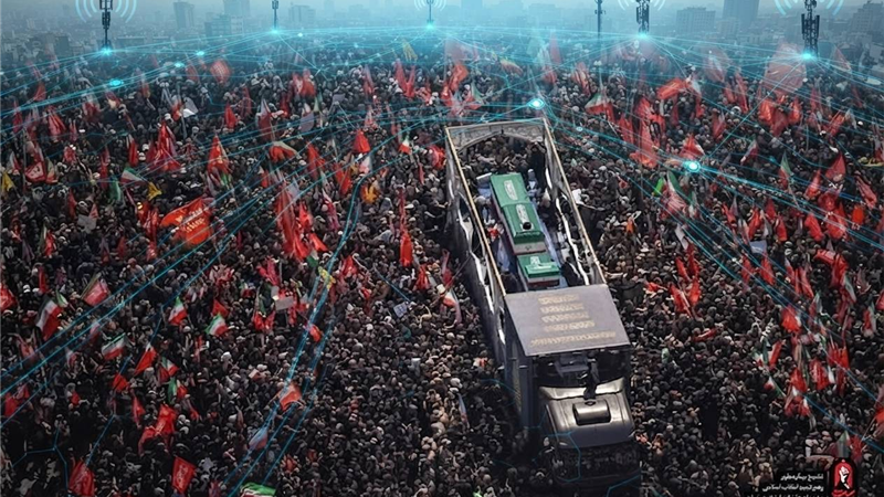 خلق حماسه در شرکت مخابرات ایران/ پایداری ارتباطات در روزهای وداع و تشییع آقای شهید ایران