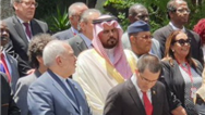 چپ چپ نگاه کردن سفیر عربستان به ظریف! + تصویر 