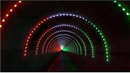 اجرای  بزرگترین تونل نوری  کشور  در بوستان نهج البلاغه