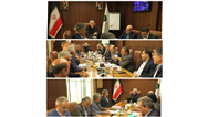 حضور دکتر شیری مدیر عامل پست بانک ایران در پنجمین جلسه ستاد مرکزی فروش ارز اربعین 