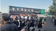 برپایی موکب خدمت رسانی بیمه البرز در مسیر راهپیمایی جاماندگان اربعین حسینی