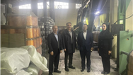 حضور معاون حقوقی و وصول مطالبات بانك ( عضو هیات عامل ) در مدیریت استانی بانك صنعت و معدن گیلان