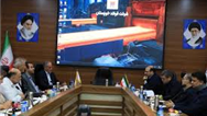 نشست مدیرعامل شرکت فولاد خوزستان با مدیرعامل برق منطقه‌ای استان