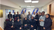 تقدیر مدیر امور روابط عمومی بانک ایران زمین از کارشناسان مرکز ارتباط با مشتریان