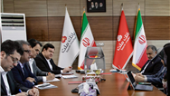 نشست مشترك مدیرعامل بانك ملت و رییس دانشگاه صنعتی شریف با موضوع حمایت از تولیدات علمی و فناورانه